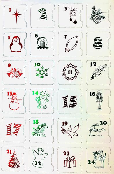 Lavish Crystal Lover's Advent Calendar | Crystal Advent Calendar | Wiccan Center