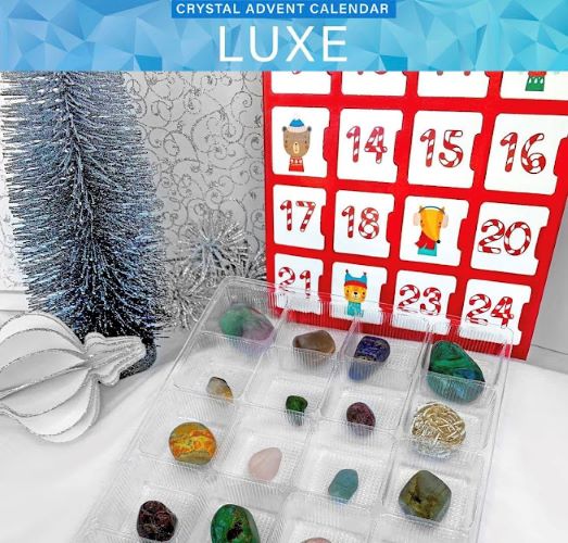 Luxe Crystal Lover's Advent Calendar | Crystal Advent Calendar | Wiccan Center