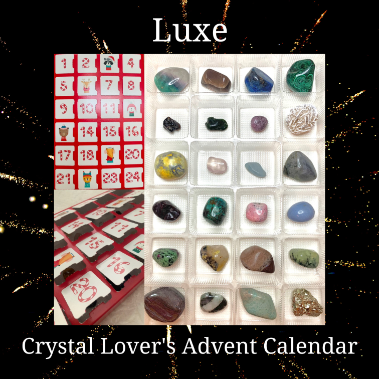 Luxe Crystal Lover's Advent Calendar | Crystal Advent Calendar | Wiccan Center