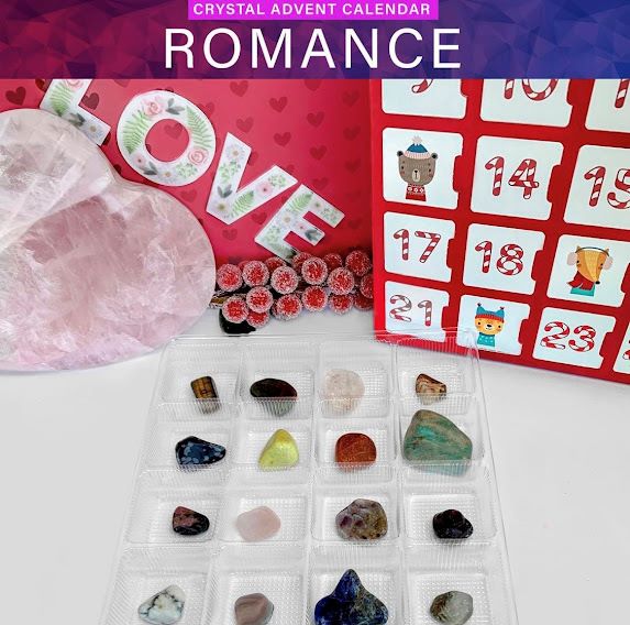 Romance & Communication Crystal Lover's Advent Calendar | Crystal Advent Calendar | Wiccan Center