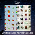 Zen & Meditation Crystal Lover's Advent Calendar | Crystal Advent Calendar | Wiccan Center