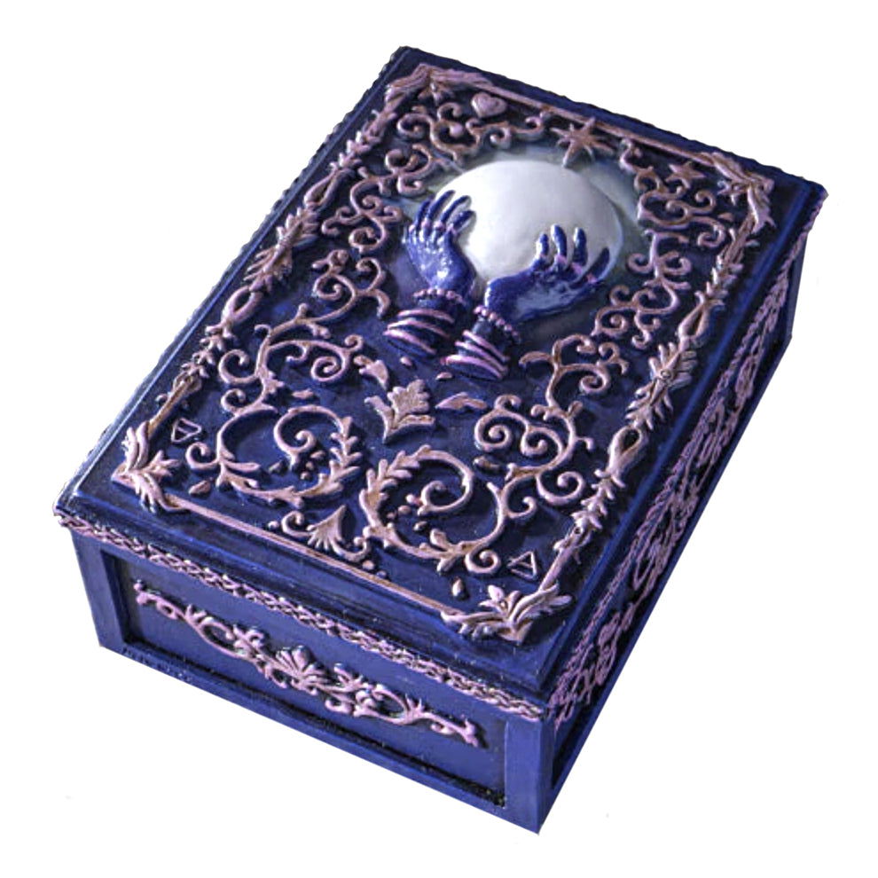 Crystal Ball Tarot Box | Wood Box | Wiccan Center