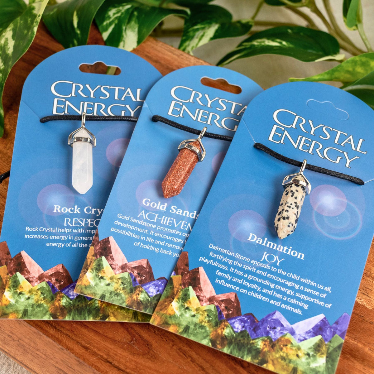 Crystal Energy Pendant Necklace