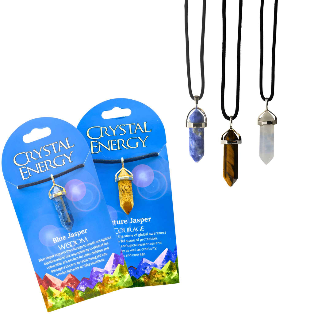 Crystal Energy Pendant Necklace | | Wiccan Center