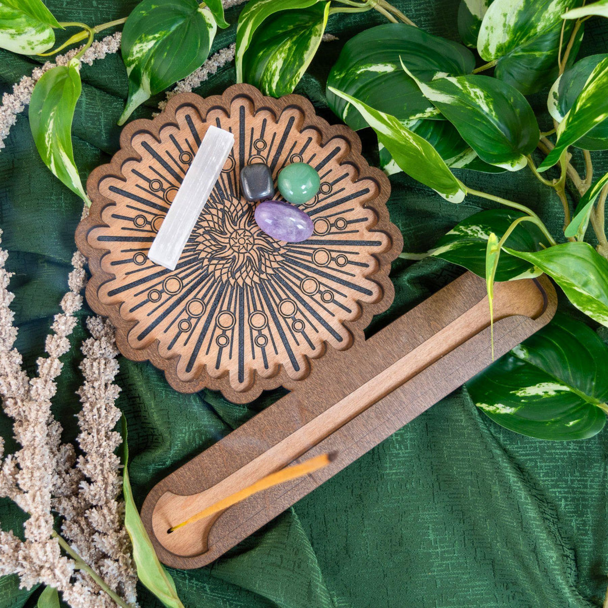Crystal Grid Incense Burner | Incense Holders | Wiccan Center