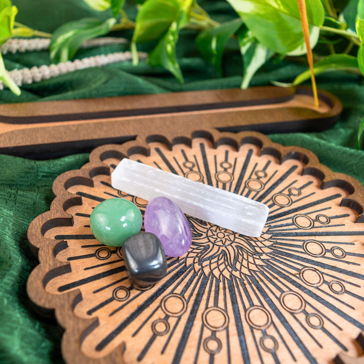 Crystal Grid Incense Burner | Incense Holders | Wiccan Center