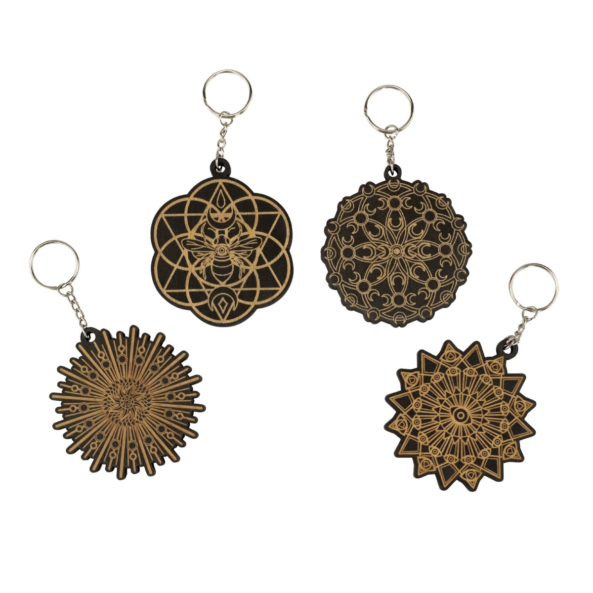 Crystal Grid Keychain