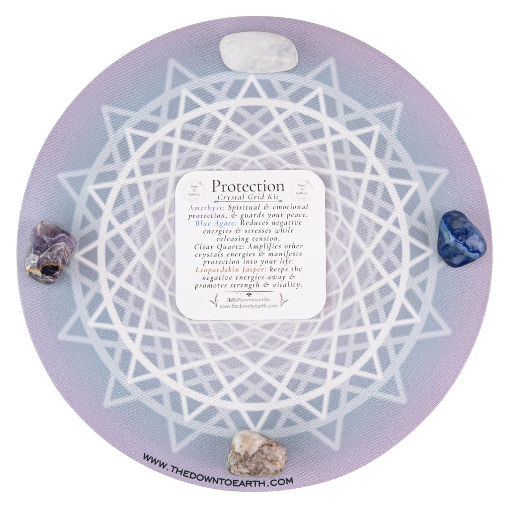 Protection Crystal Grid Kit | Religious Items | Wiccan Center