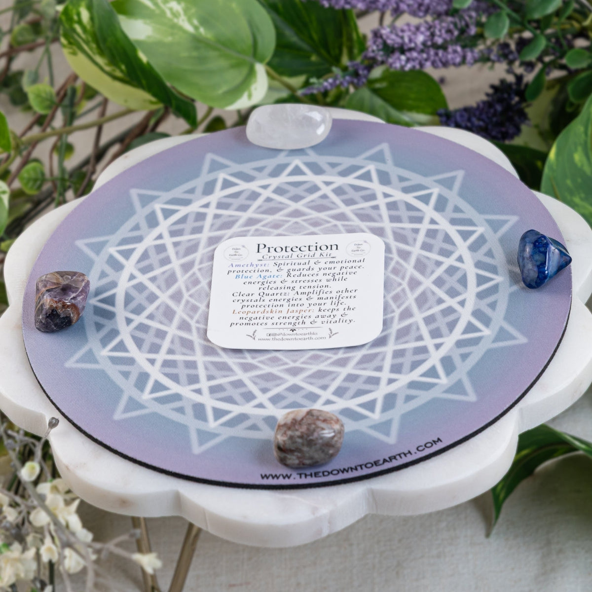 Protection Crystal Grid Kit | Religious Items | Wiccan Center
