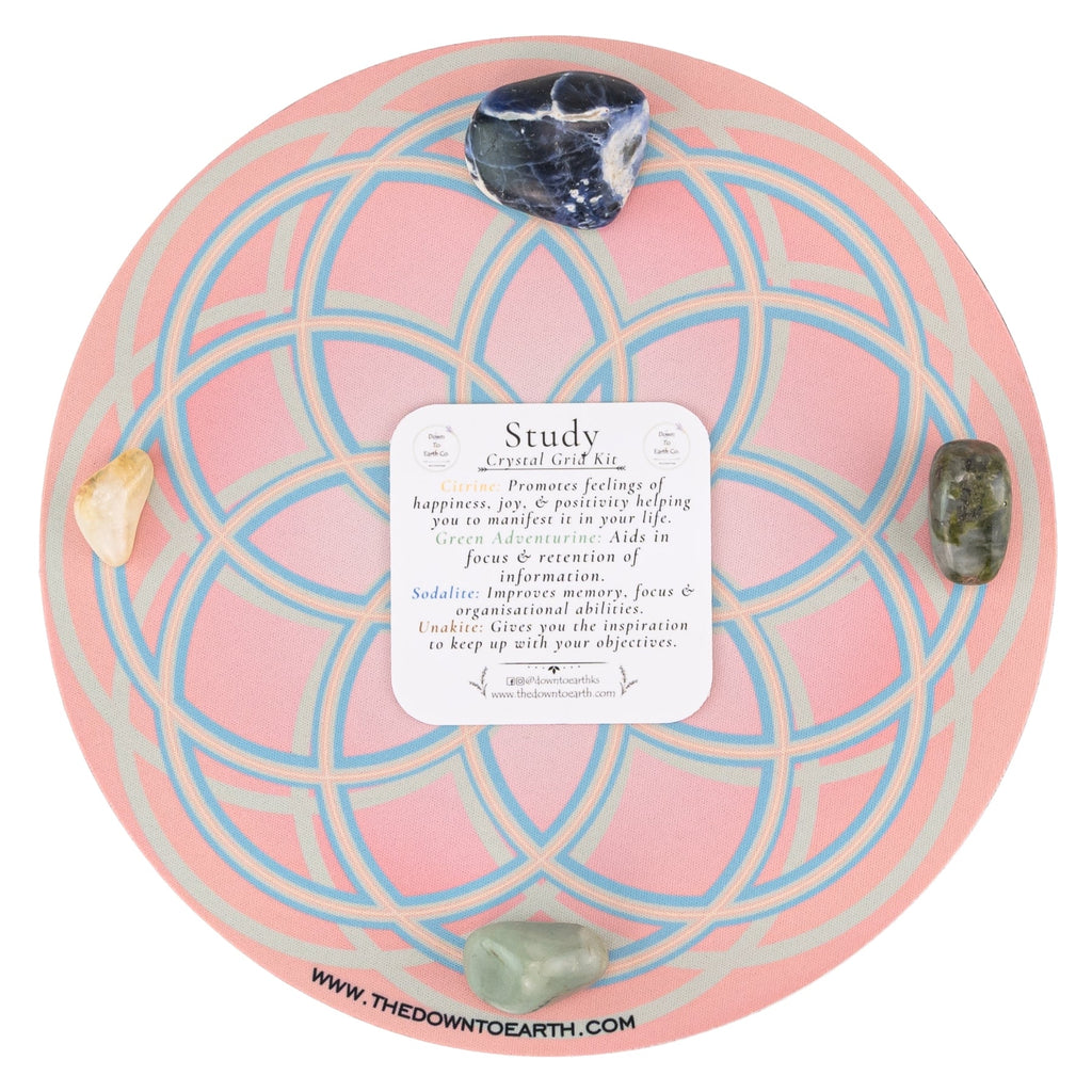 Study Crystal Grid Kit | Religious Items | Wiccan Center