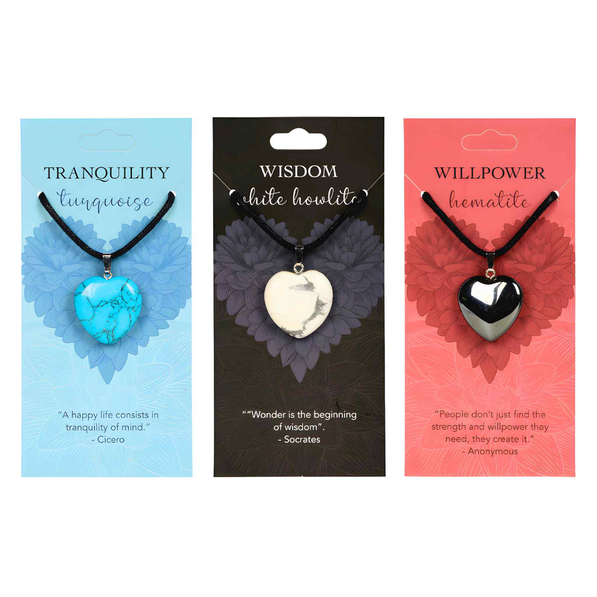 Crystal Heart Necklace Pendant