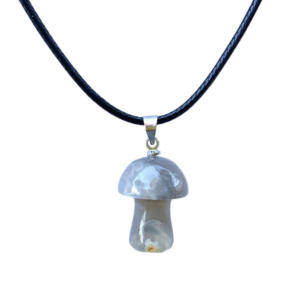 Crystal Necklaces - Mushroom Shaped | | Wiccan Center