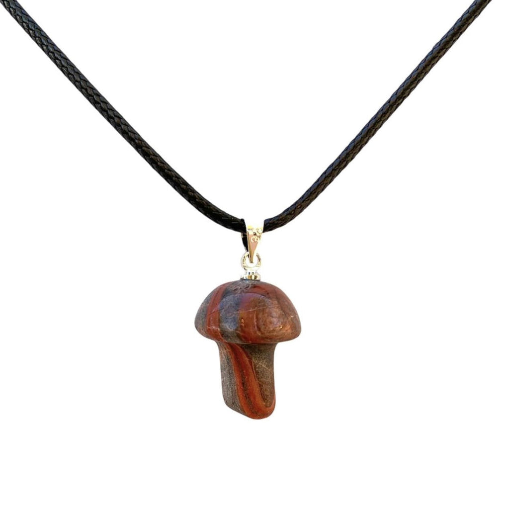 Crystal Necklaces - Mushroom Shaped | | Wiccan Center