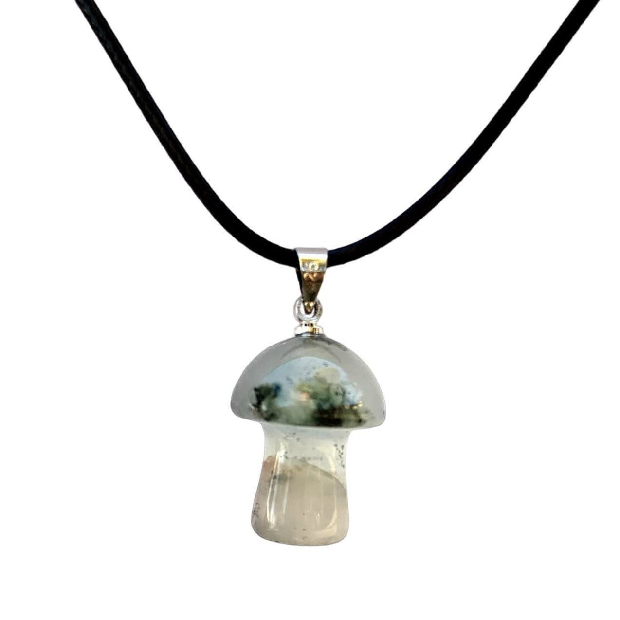 Crystal Necklaces - Mushroom Shaped | | Wiccan Center