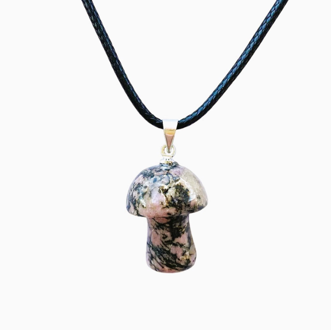 Crystal Necklaces - Mushroom Shaped | | Wiccan Center