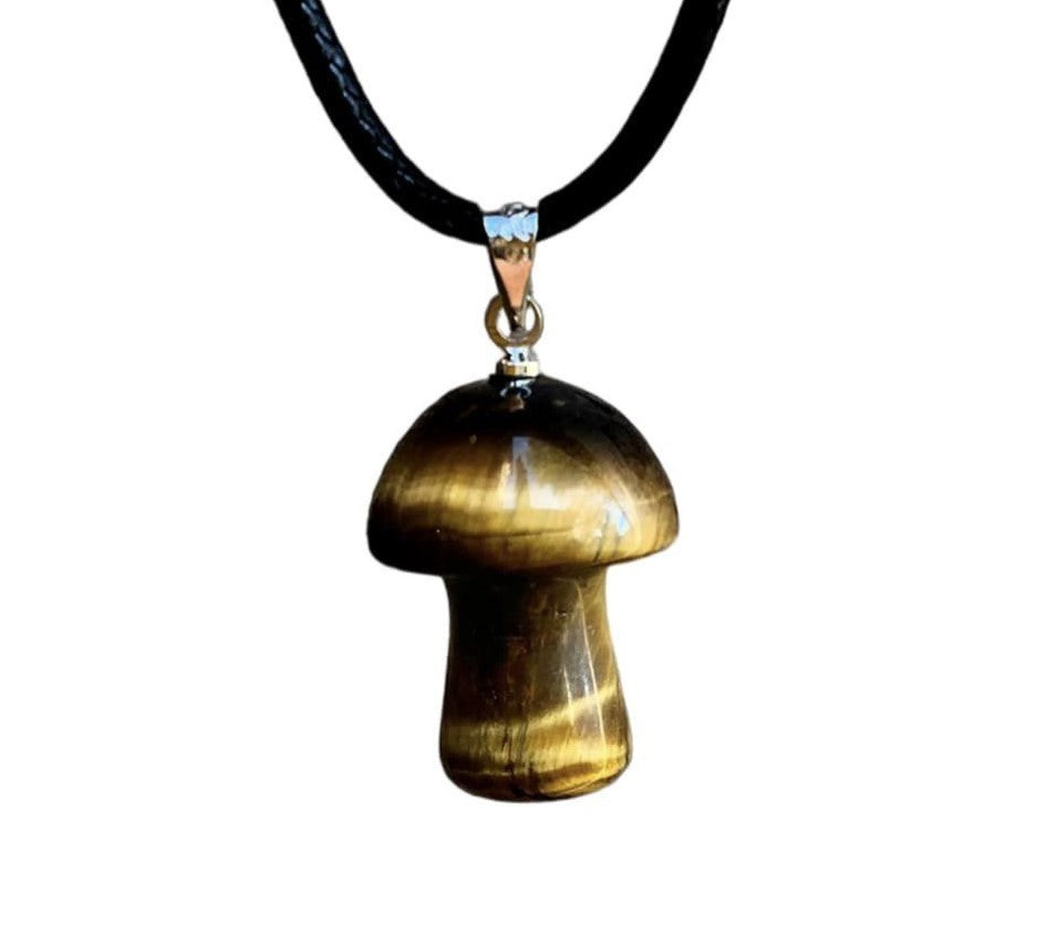 Crystal Necklaces - Mushroom Shaped | | Wiccan Center