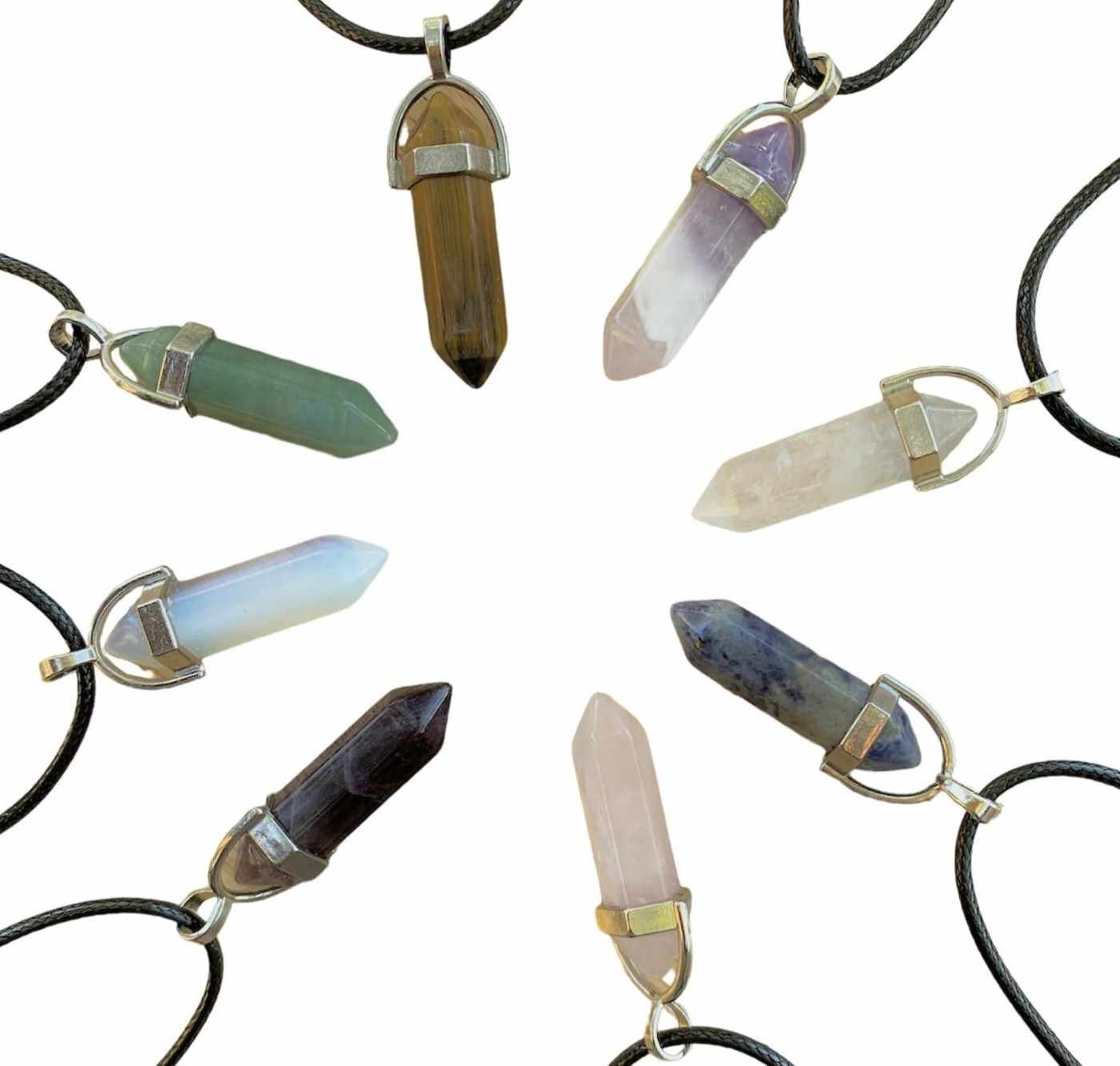 Crystal Necklaces - Points | | Wiccan Center