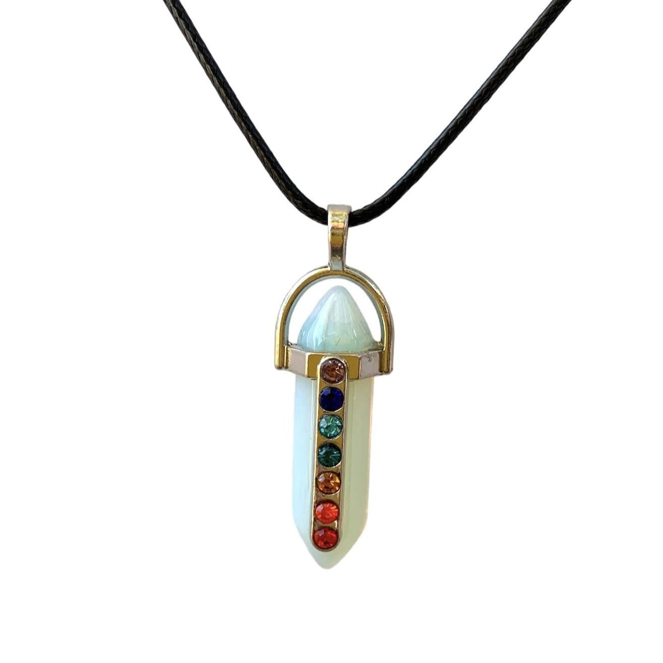 Crystal Necklaces - Chakra Points | | Wiccan Center