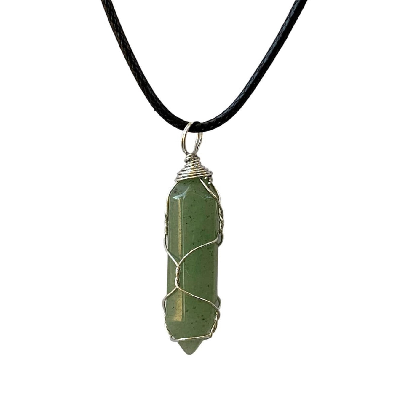 Crystal Necklaces - Wire Wrapped Points | | Wiccan Center