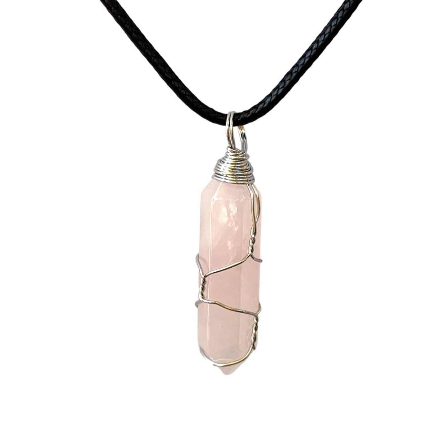 Crystal Necklaces - Wire Wrapped Points | | Wiccan Center