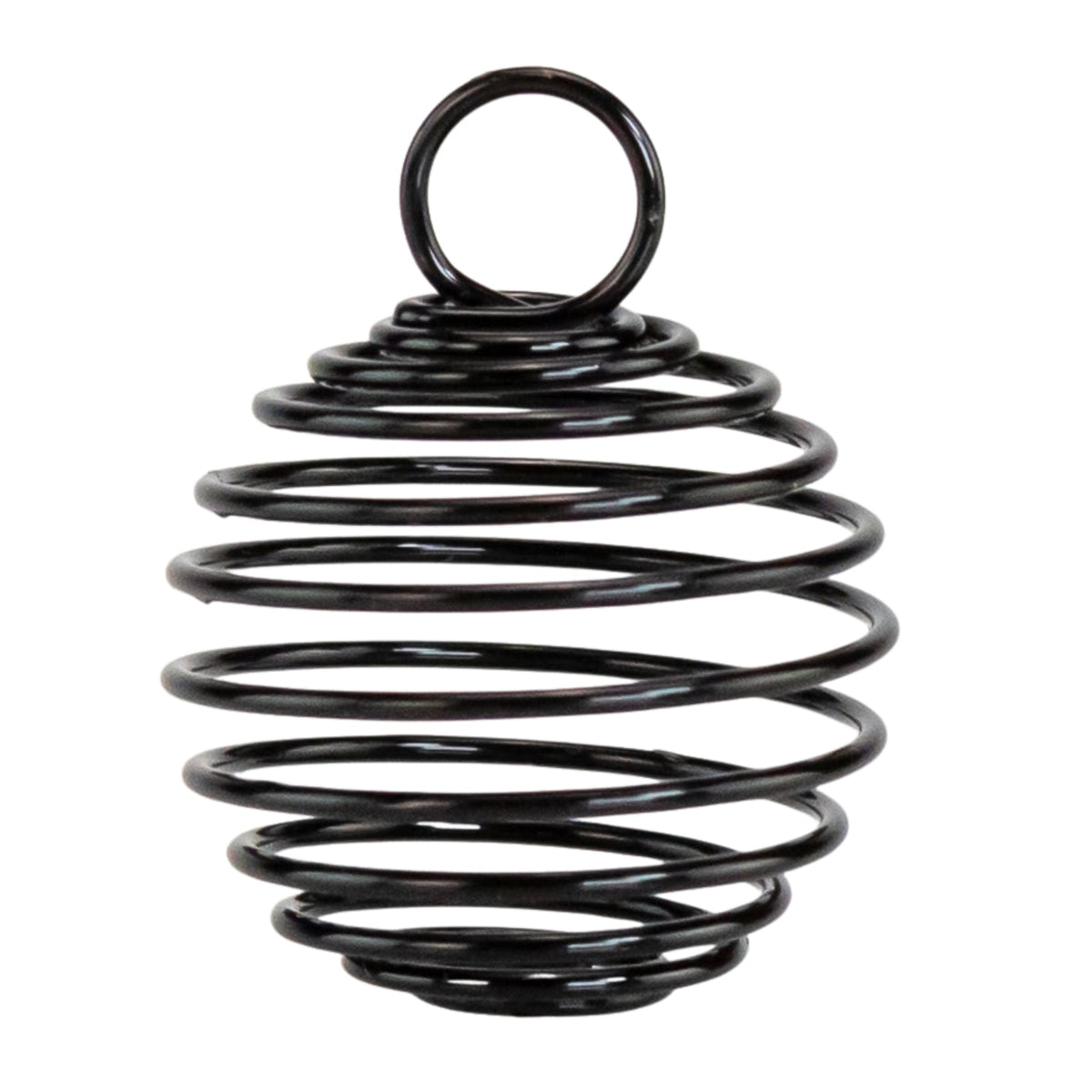 Spiral Crystal Cage Holder