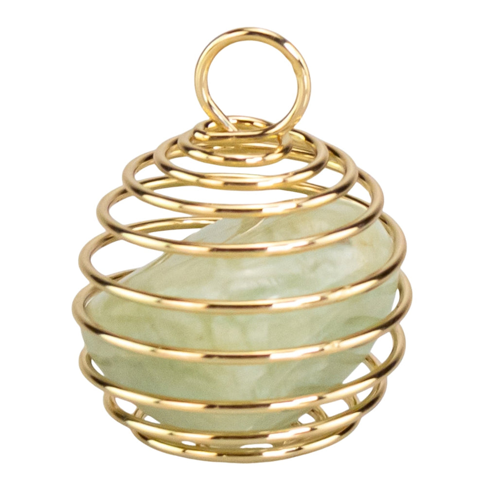 Spiral Crystal Cage Holder | | Wiccan Center