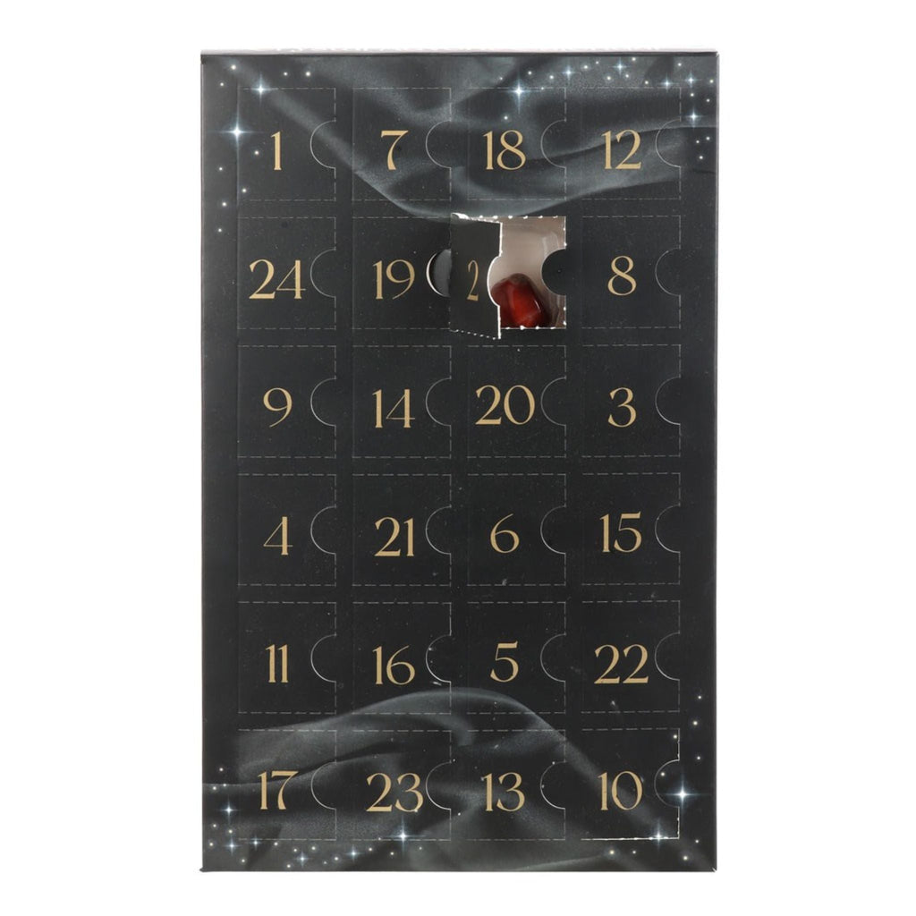 24-Day Crystal Advent Calendar | Rocks & Fossils | Wiccan Center