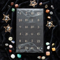 24-Day Crystal Advent Calendar | Rocks & Fossils | Wiccan Center
