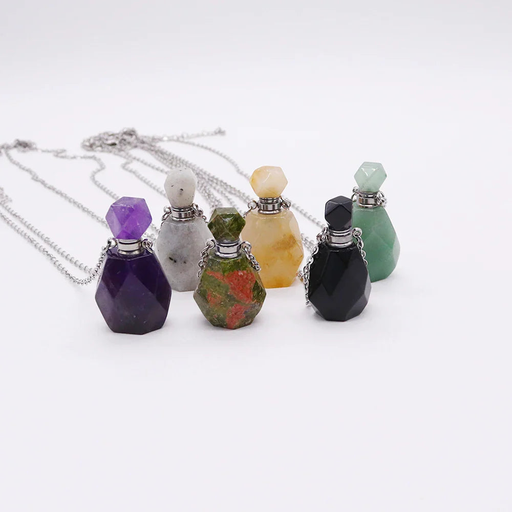 Crystal Potion Bottle Necklaces | necklace | Wiccan Center