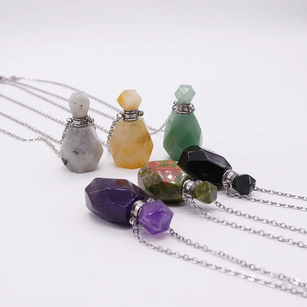 Crystal Potion Bottle Necklaces | necklace | Wiccan Center