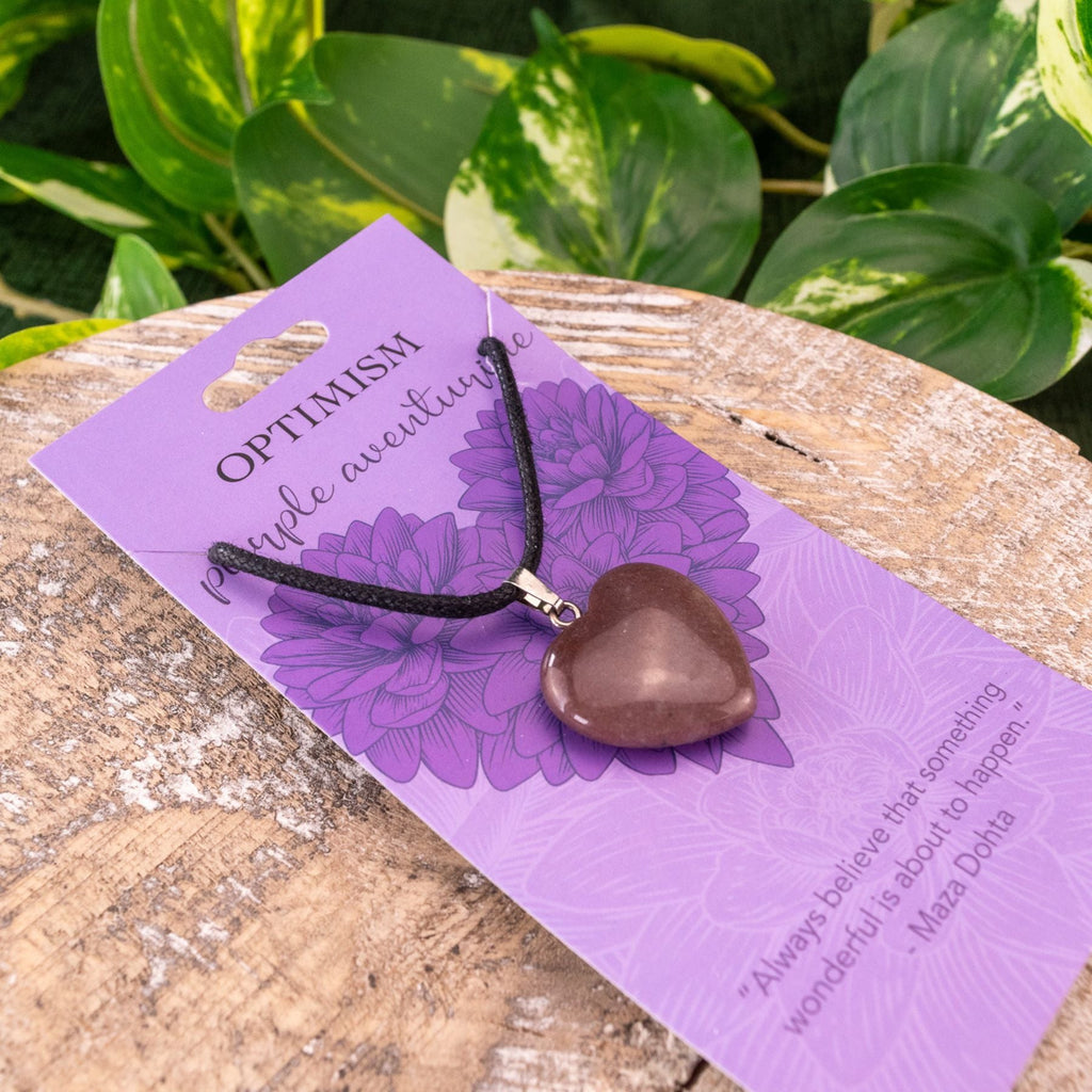 Crystal Heart Necklace Pendant | | Wiccan Center