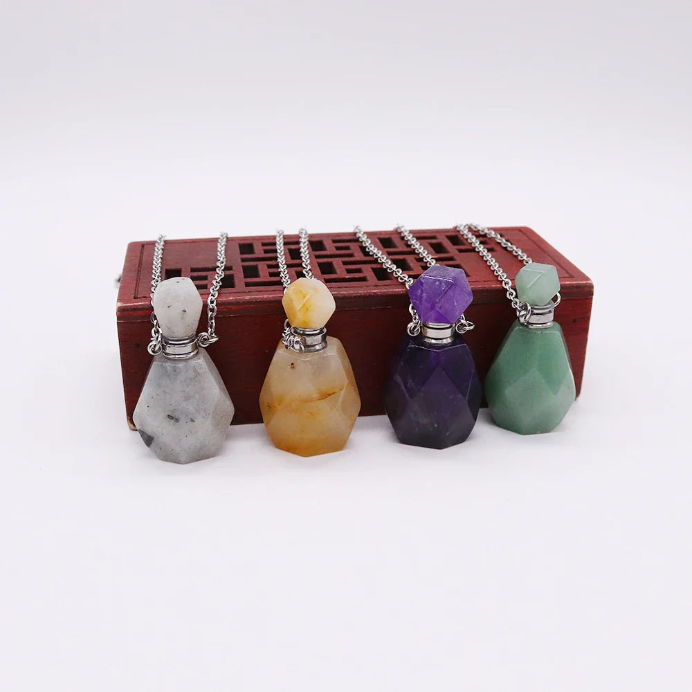 Crystal Potion Bottle Necklaces | necklace | Wiccan Center