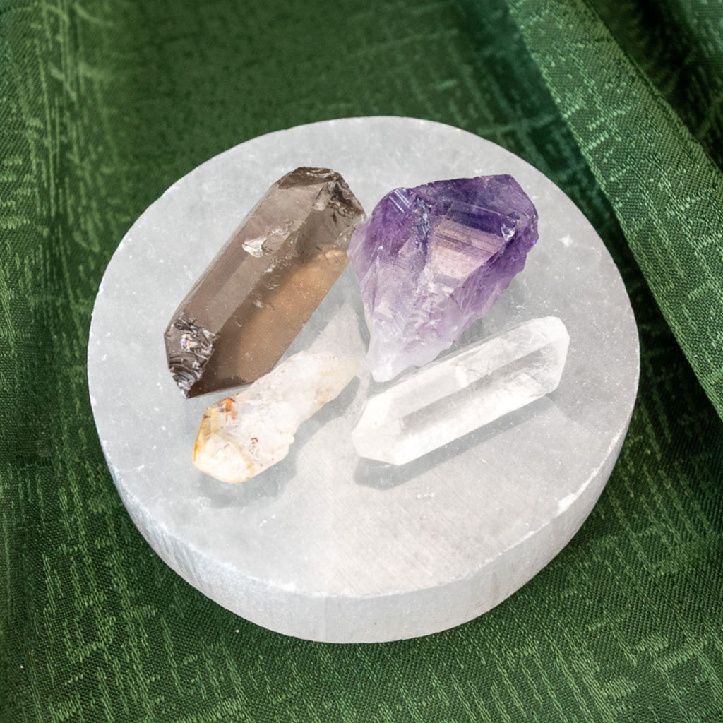 Crystal Point Collection Plate