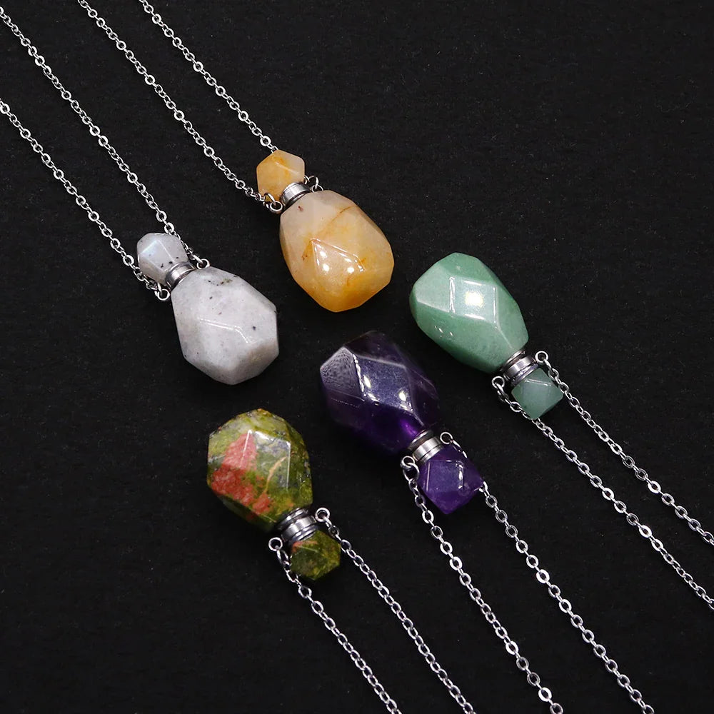 Crystal Potion Bottle Necklaces | necklace | Wiccan Center