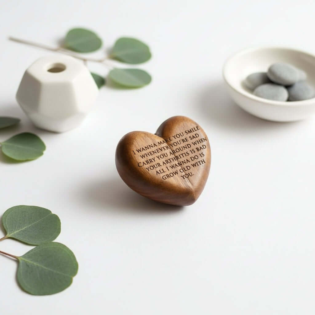 Custom Engraved Proposal Ring Box – Wooden Diamond Ring Gift Box