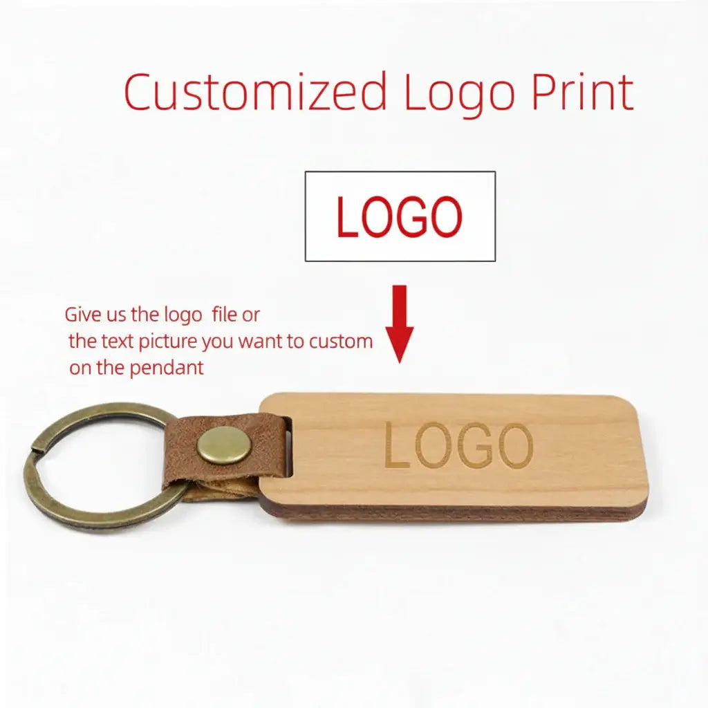 Custom engraved Wooden Keychain, New Wooden Keychain With Engraved