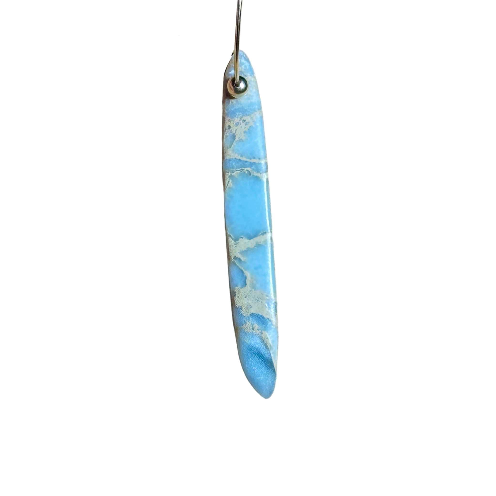 African Opal Spear Bertoni Earrings - 14k Gold Filled Sterling Silver | Jewelry | Wiccan Center