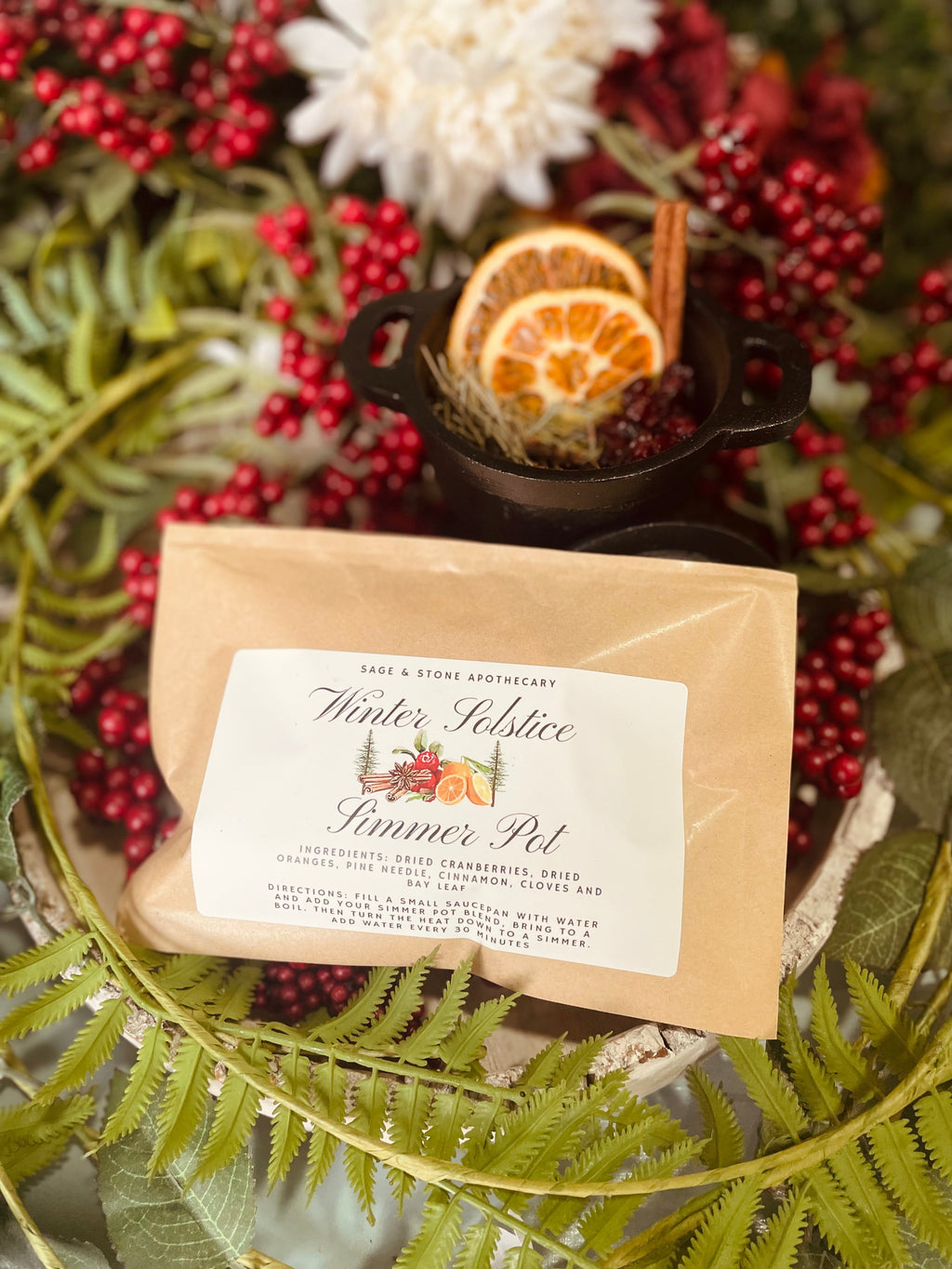 Winter Solstice Simmer Pot | Simmer Pot | Wiccan Center