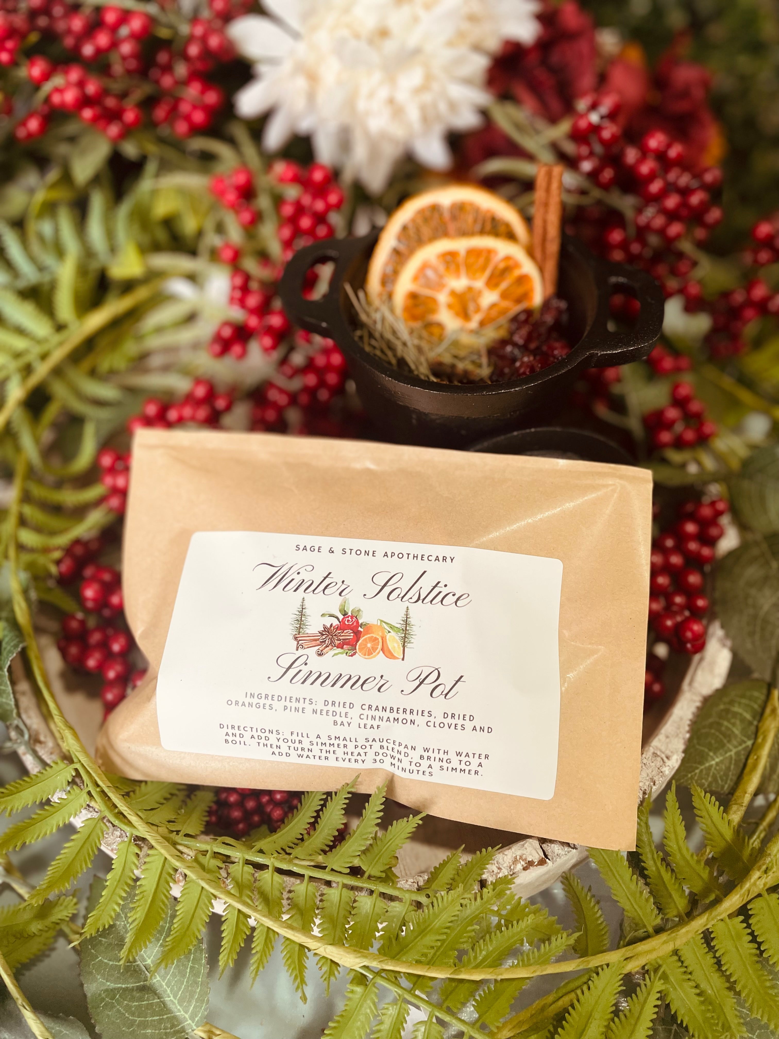 Winter Solstice Simmer Pot | Simmer Pot | Wiccan Center