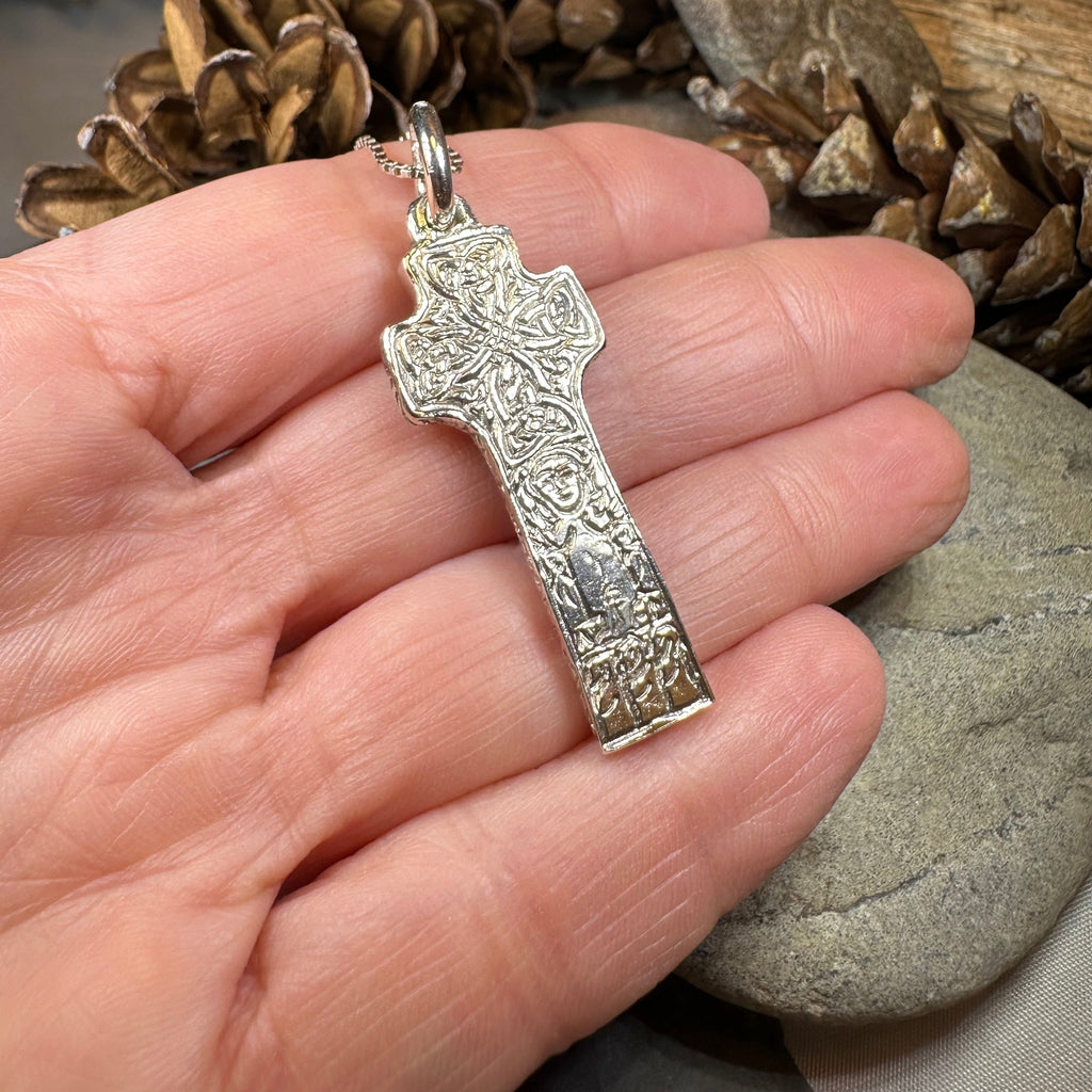 Artisan Irish Saint Patrick Cross Necklace - Made in Ireland | Pendant | Wiccan Center