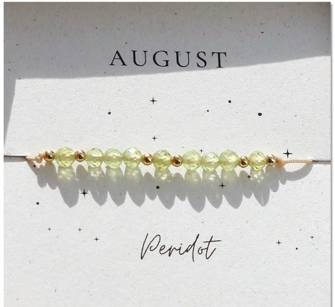 Crystal Birthstone Bracelet | Bracelets | Wiccan Center