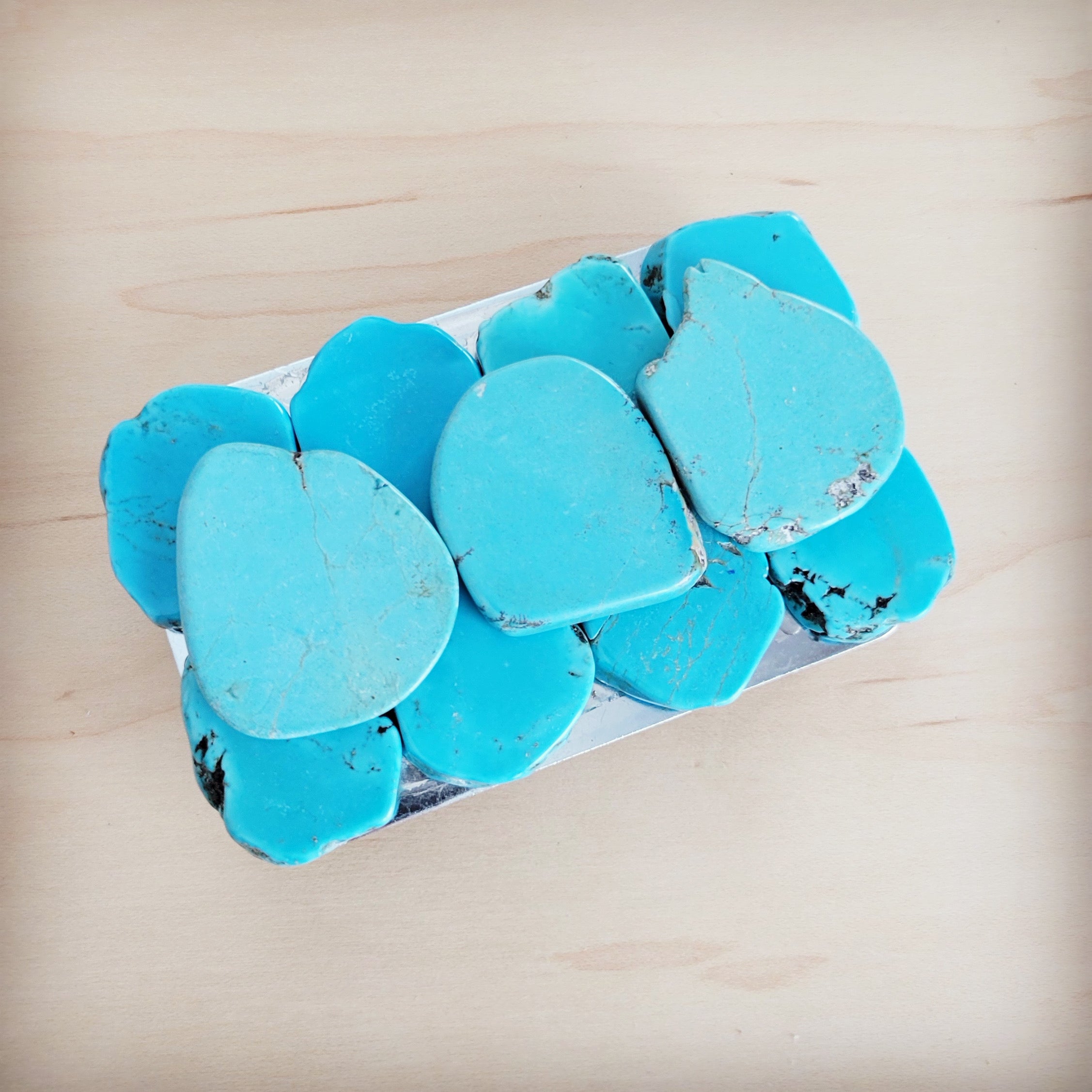 Medium Turquoise Slab Belt Buckle 901a | Belt Buckle | Wiccan Center