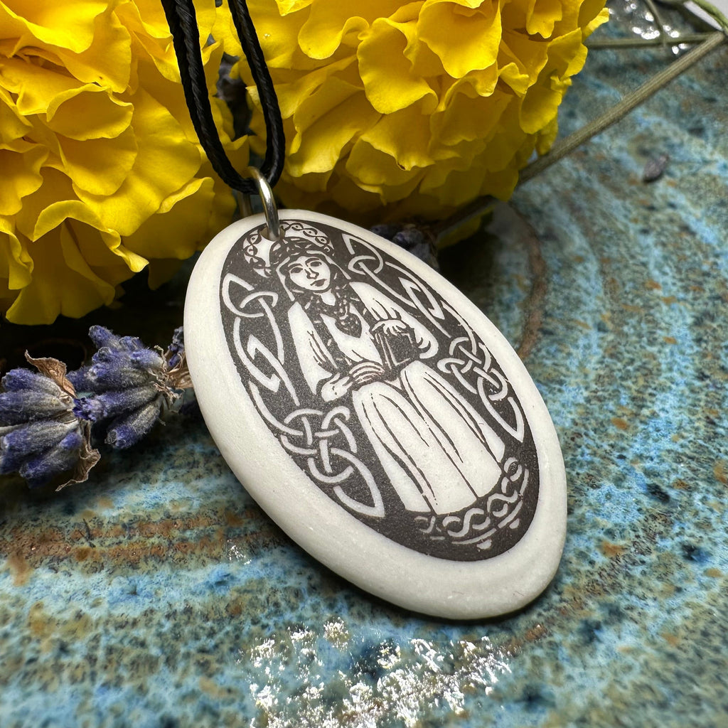 Artisan Scottish Saint Margaret Necklace - Handmade in the U.S.A. | Pendant | Wiccan Center