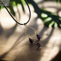 Handcrafted Amethyst Necklace for Calmness and Balance