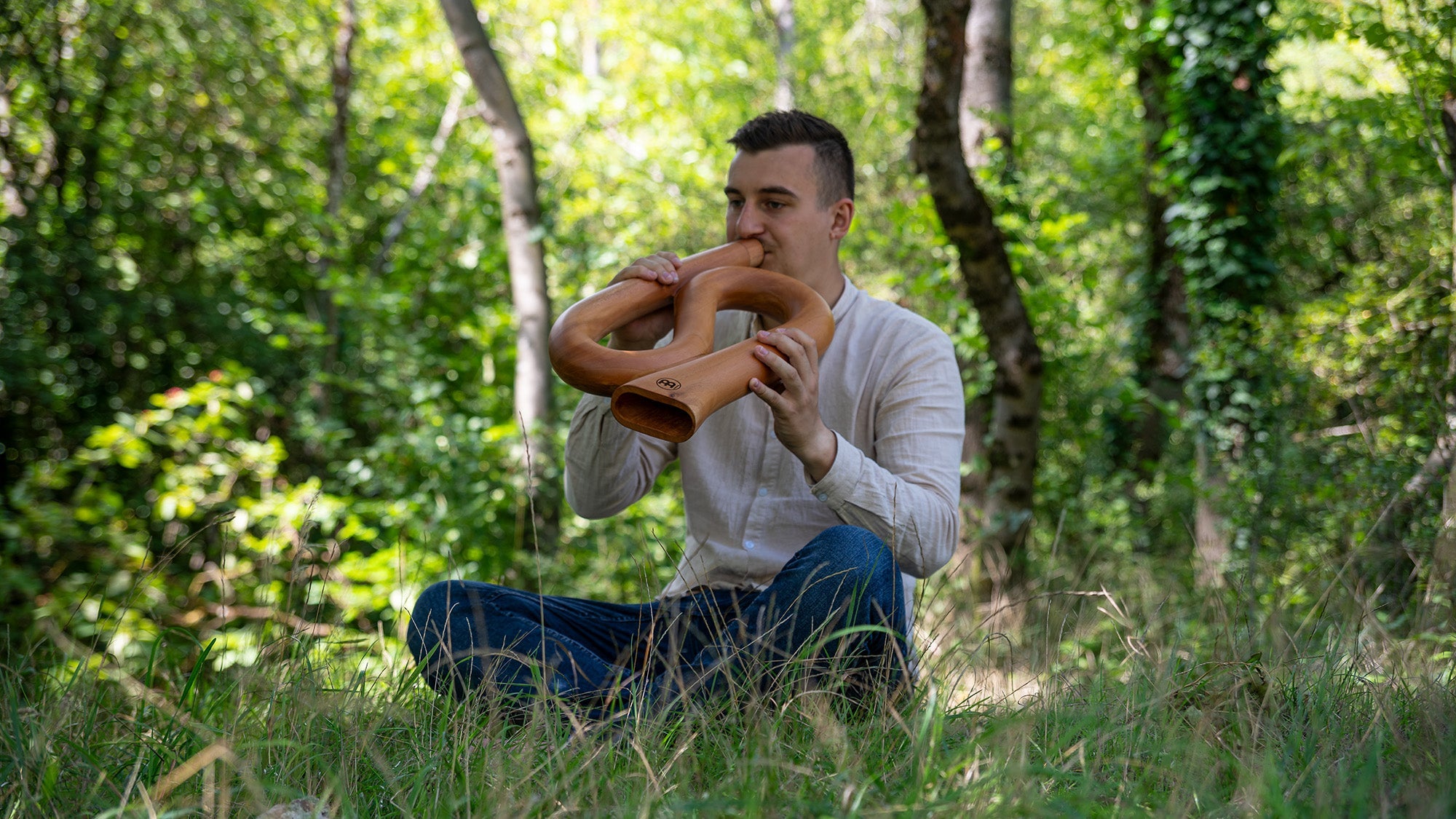 S-Shaped Pro Didgeridoo, Tuning C, Natural | | Wiccan Center