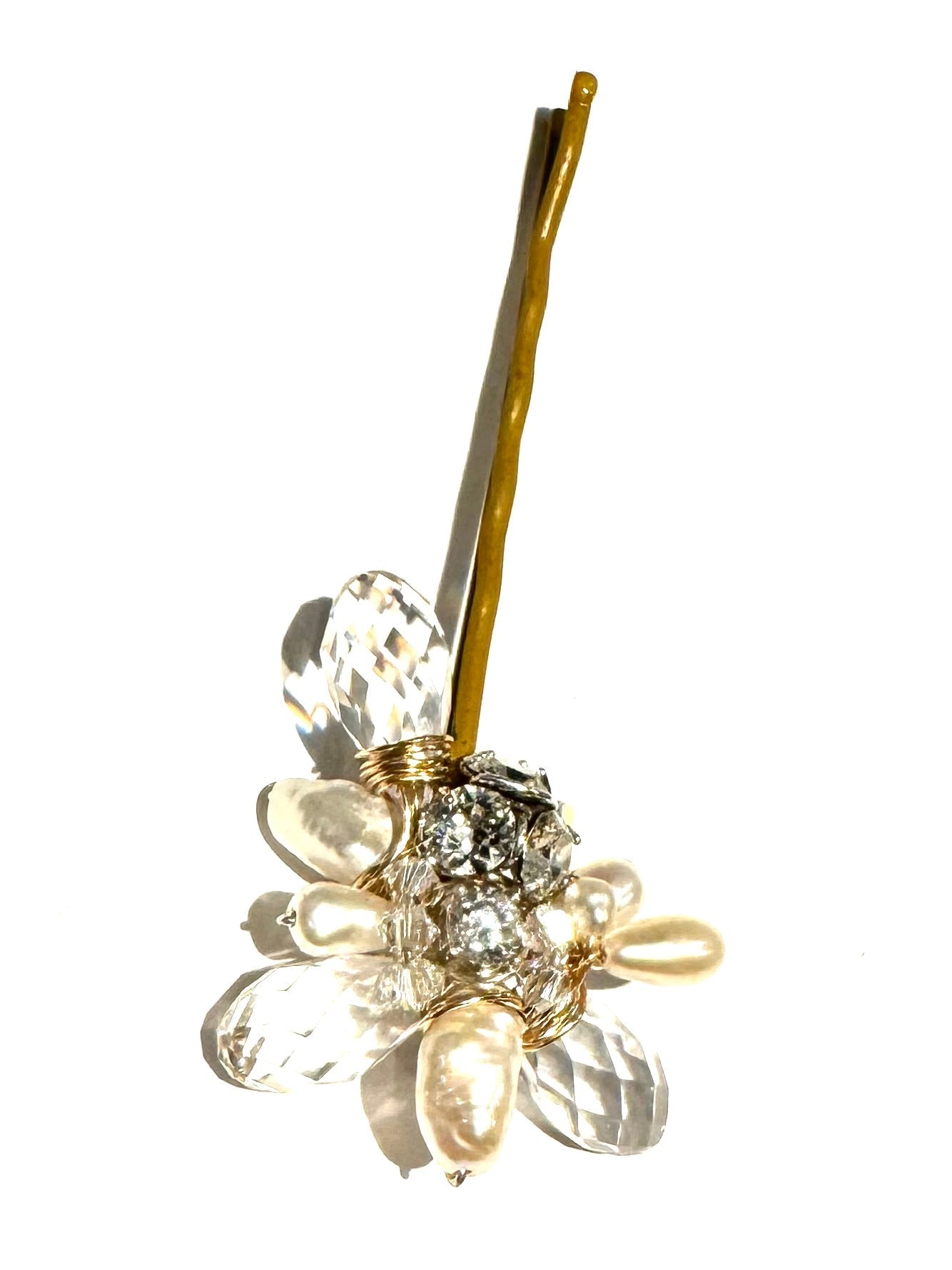 Swarovski Flower Hair Pin