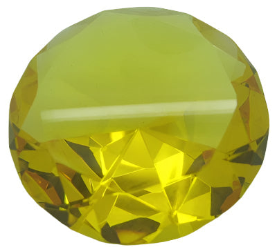 Diamond Paperweight Crystal 100mm - Select Color | CRYSTAL GEM & STONE | Wiccan Center