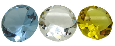 Diamond Paperweight Crystal 60mm - Select Color | CRYSTAL GEM & STONE | Wiccan Center