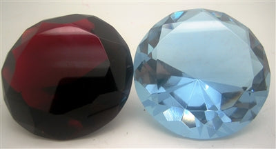 Diamond Paperweight Crystal 80mm - Select Color | CRYSTAL GEM & STONE | Wiccan Center