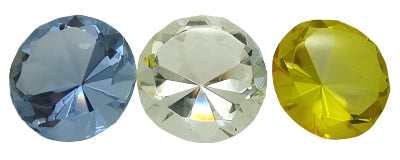 Diamond Paperweight Crystal 20mm - Select Color | CRYSTAL GEM & STONE | Wiccan Center